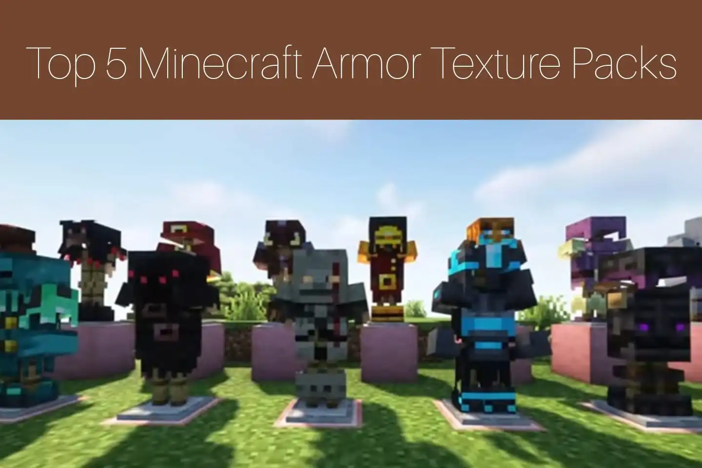 Top 5 Minecraft Armor Texture Packs