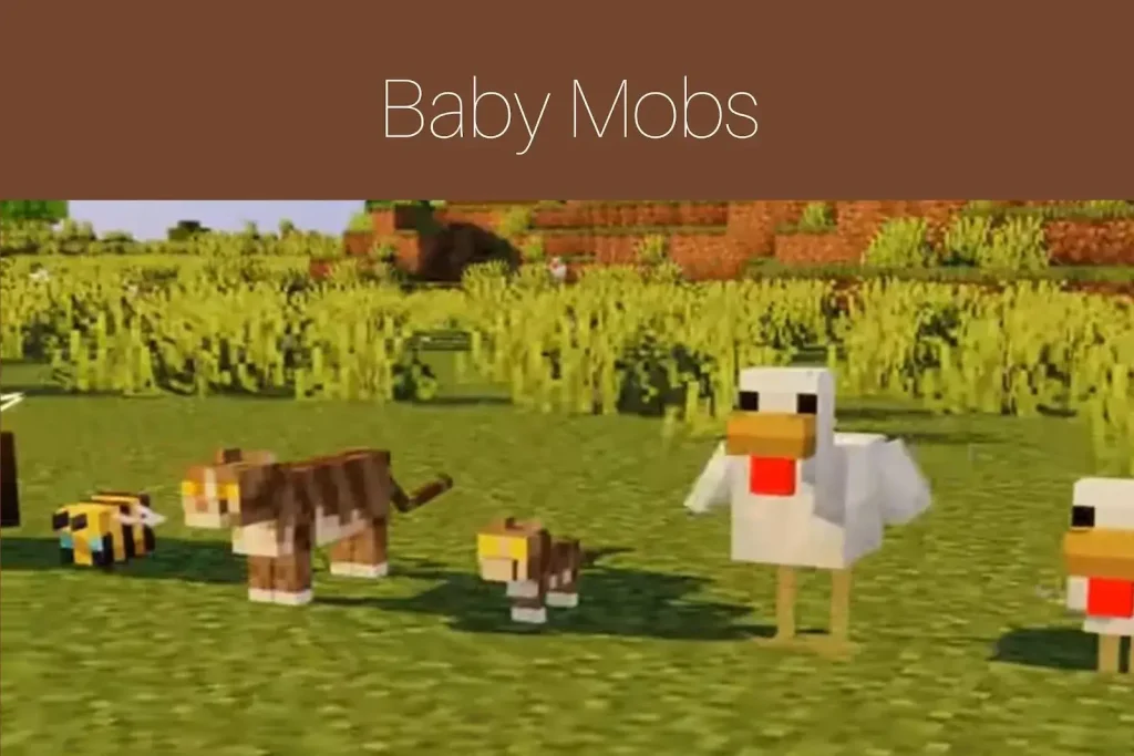 Minecraft Baby Mobs Texture Pack