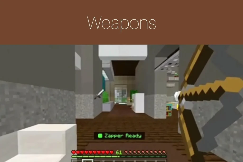 Weapons in Murder Mystery Detector+ Texture Pack