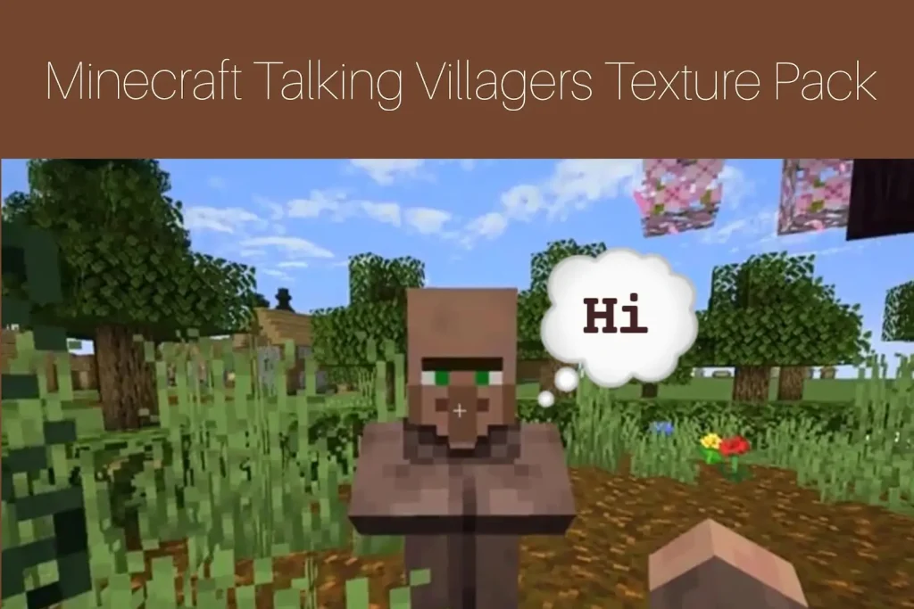 Minecraft Talking Villagers Texture Pack