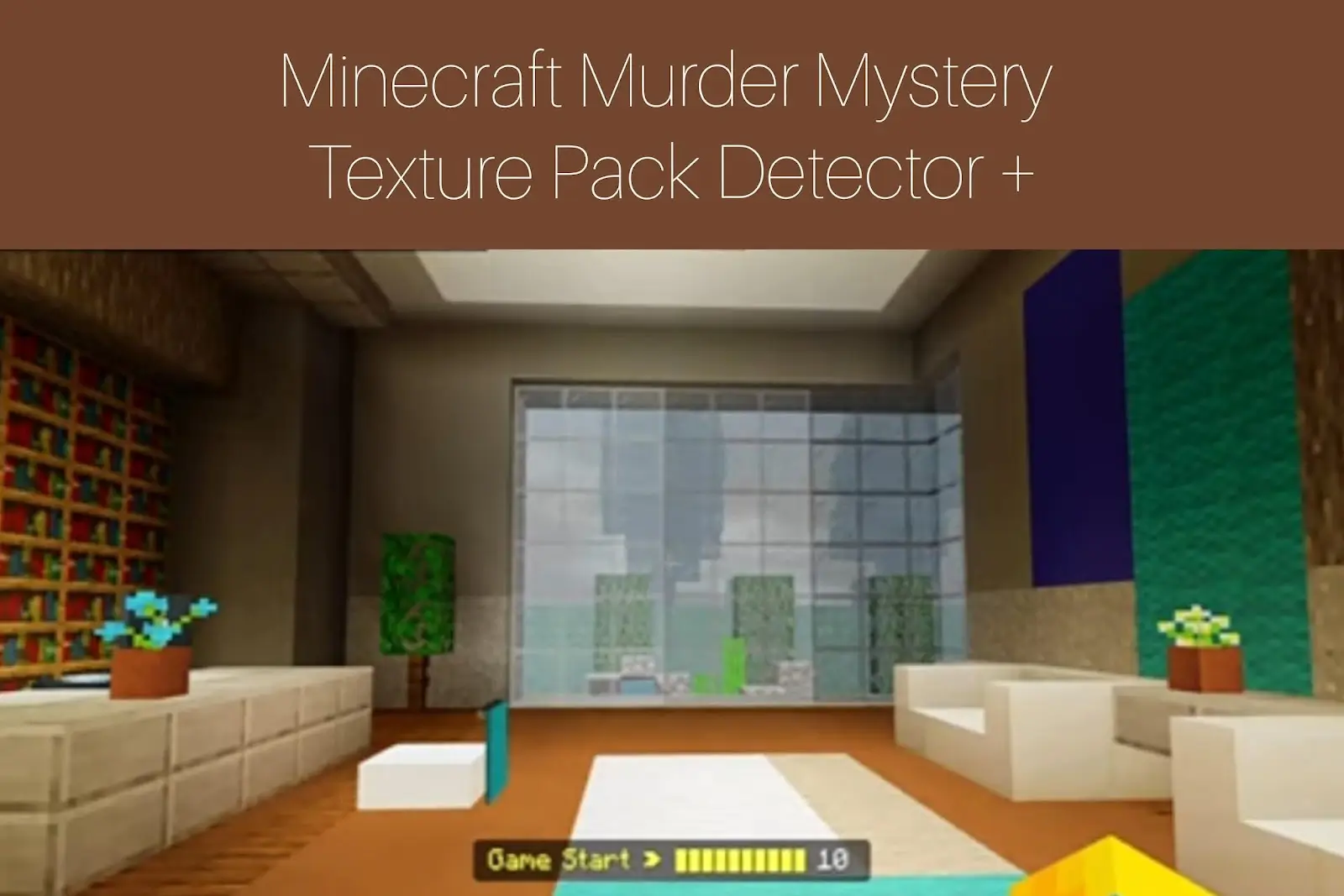 Minecraft Murder Mystery Detector+ Texture Pack