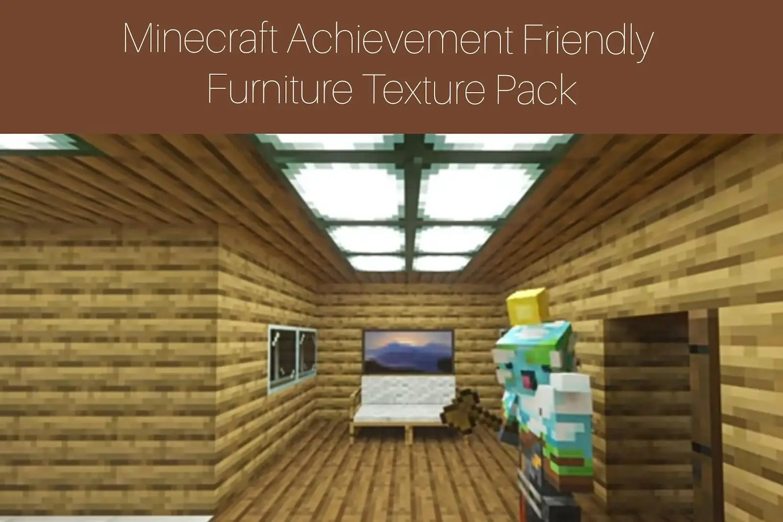 Minecraft Achievement Friendly Furniture Texture Pack