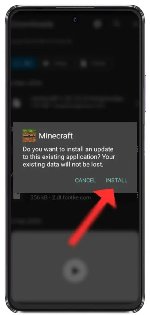 Download Minecraft step 4