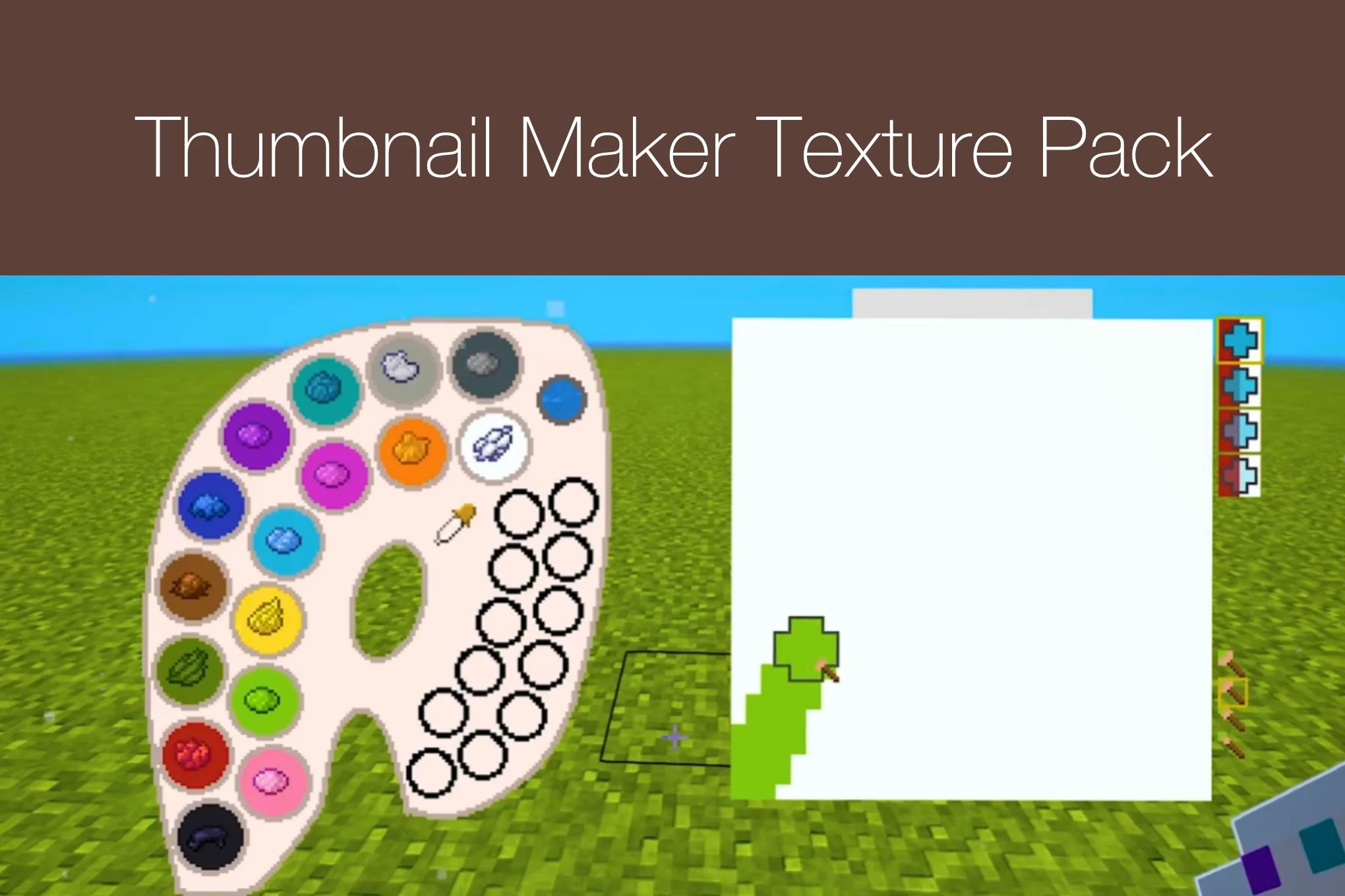 Minecraft Thumbnail Maker Texture Pack