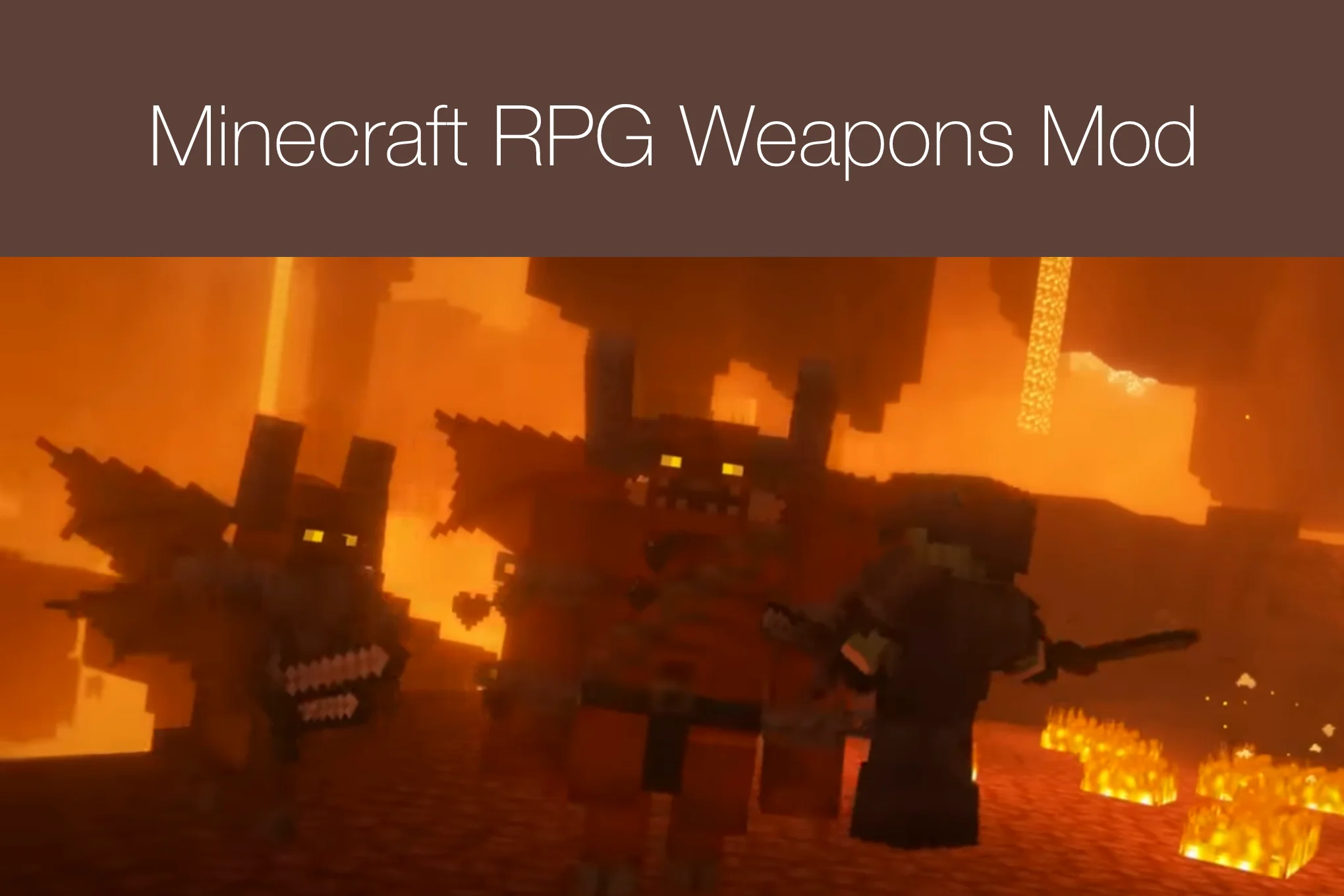 Minecraft RPG Weapons Mod