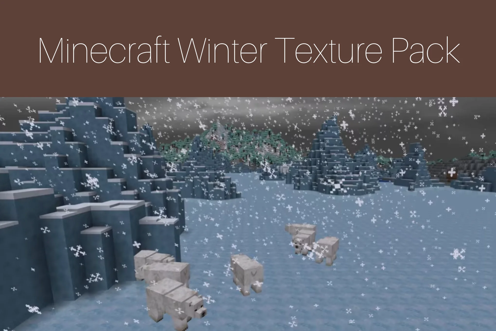 Minecraft Winter Texture Pack