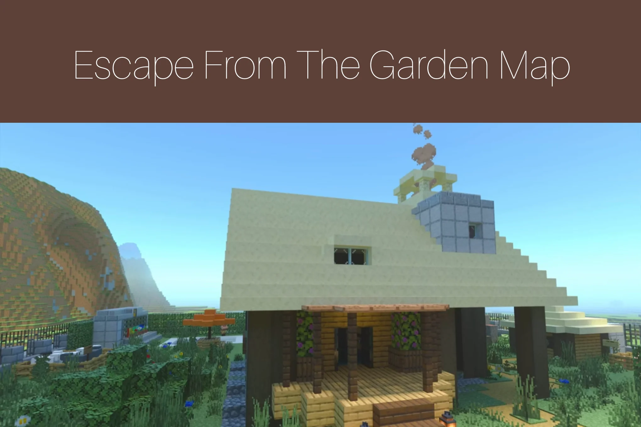 Minecraft Escape From The Garden Map