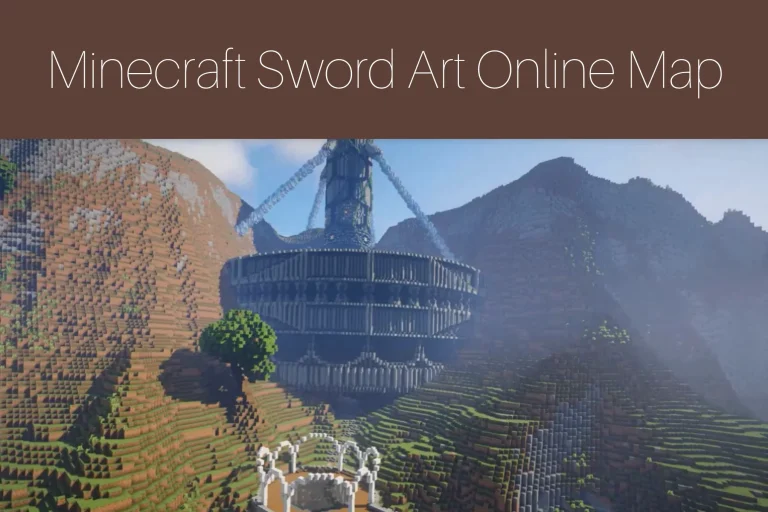Minecraft Sword Art Online Map
