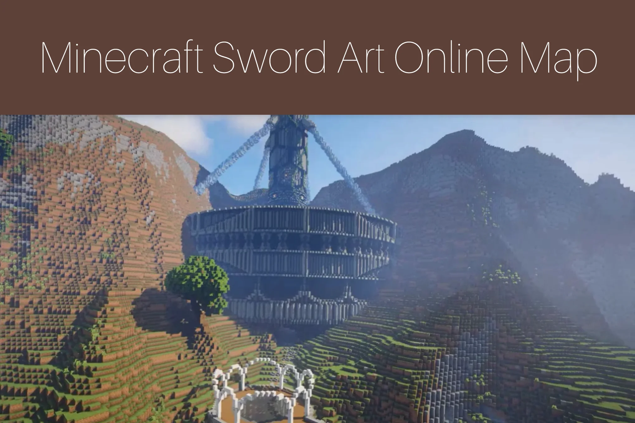 Minecraft Sword Art Online Map