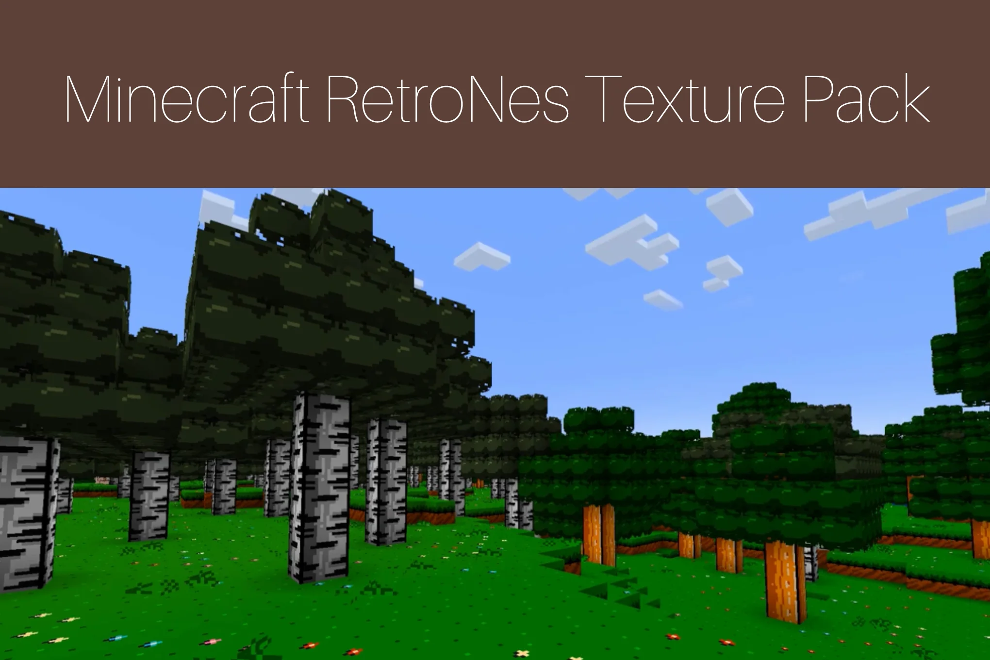 Minecraft Retrones Texture Pack