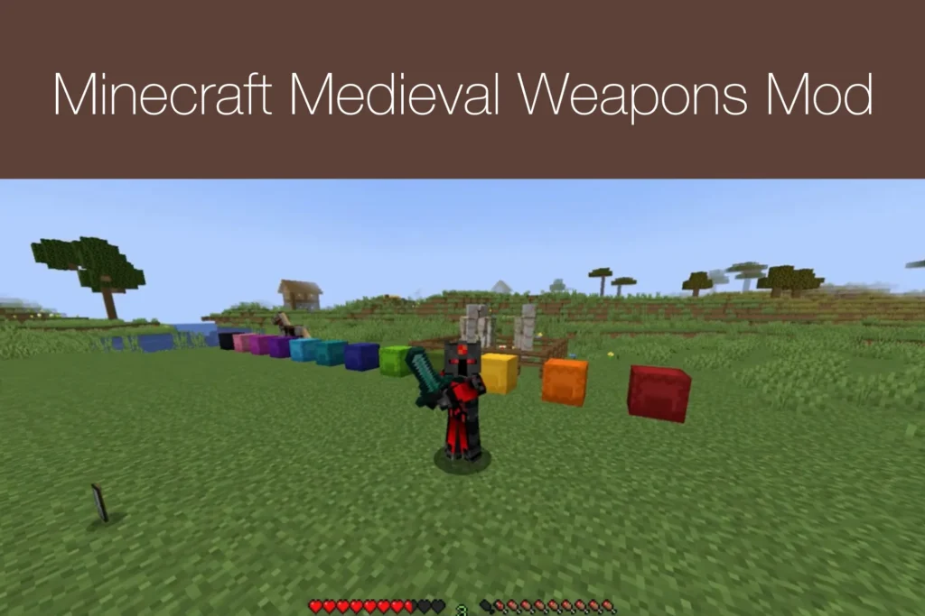 Minecraft Medieval Weapons Mod