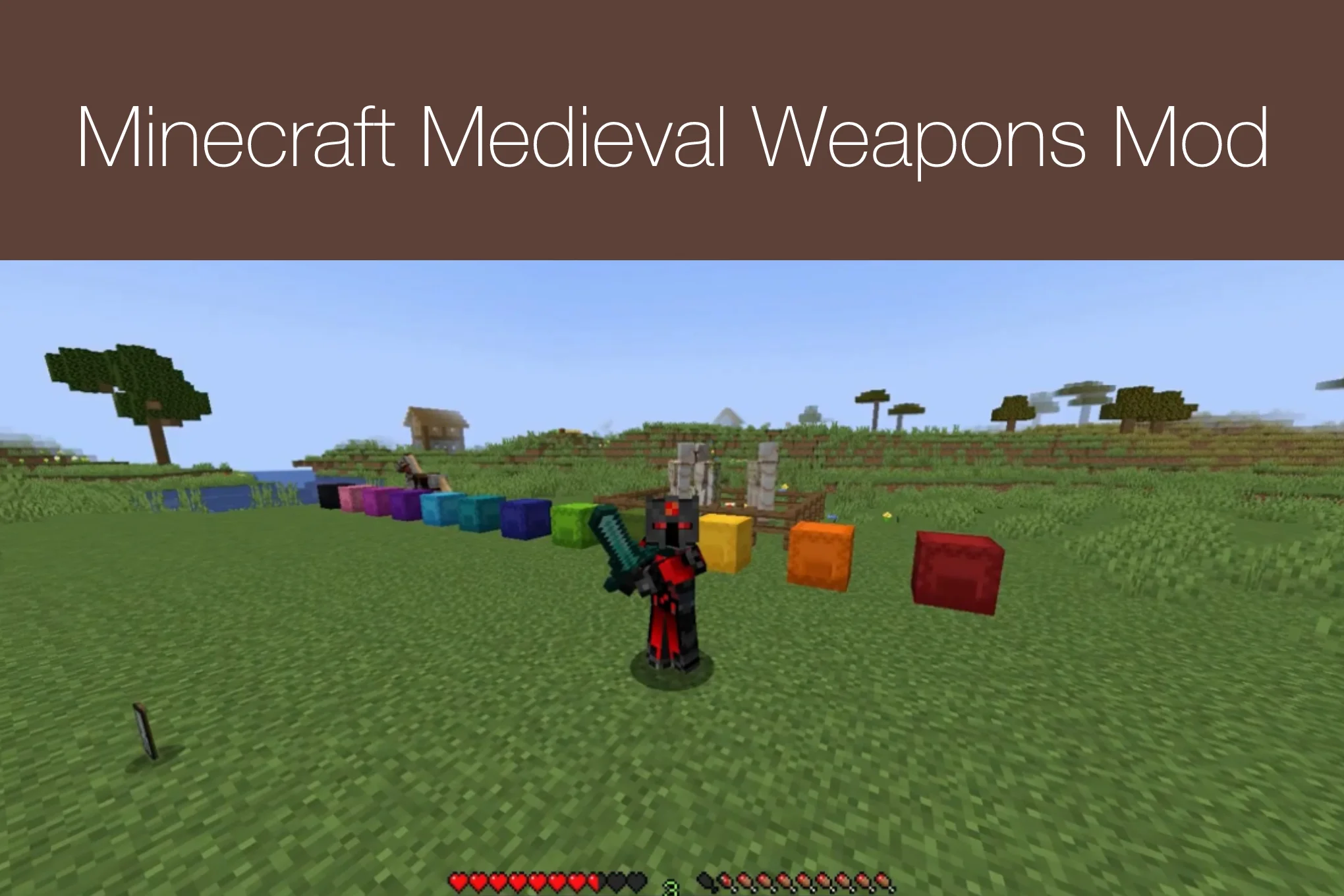 Minecraft Medieval Weapons Mod