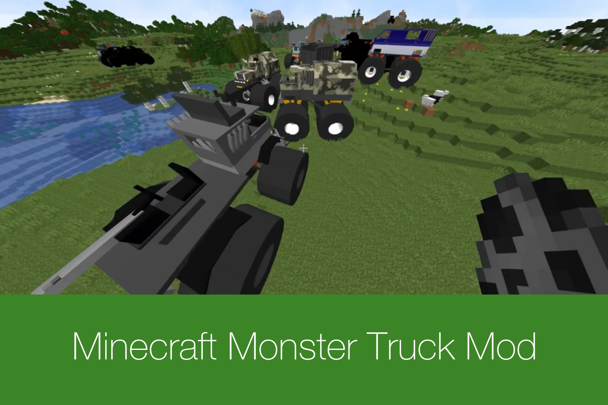 Minecraft Monster Truck Mod
