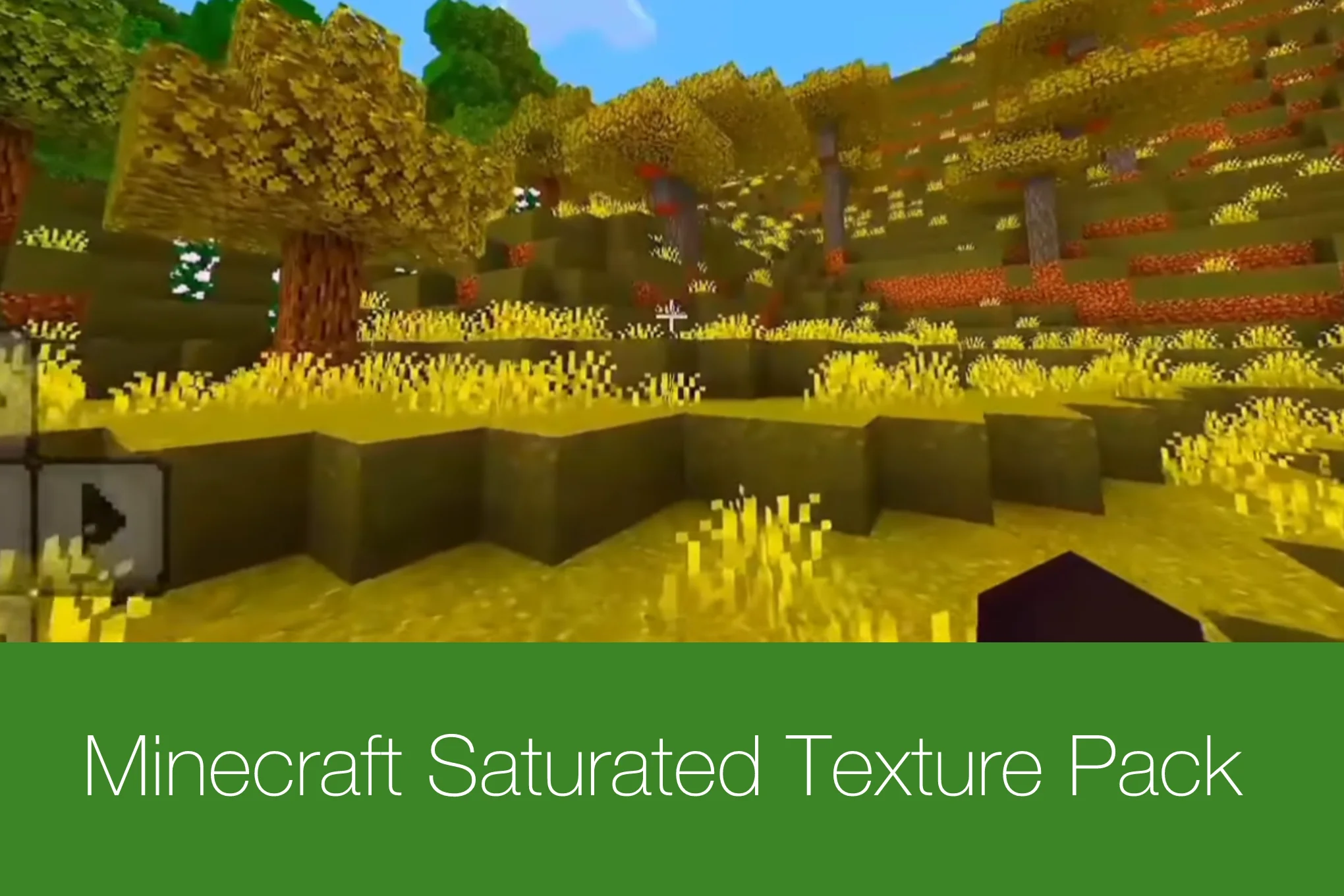 Minecraft Saturated Texture Pack