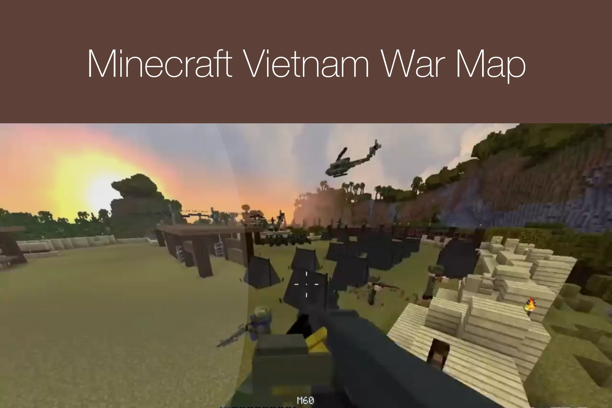 Minecraft Vietnam War Map