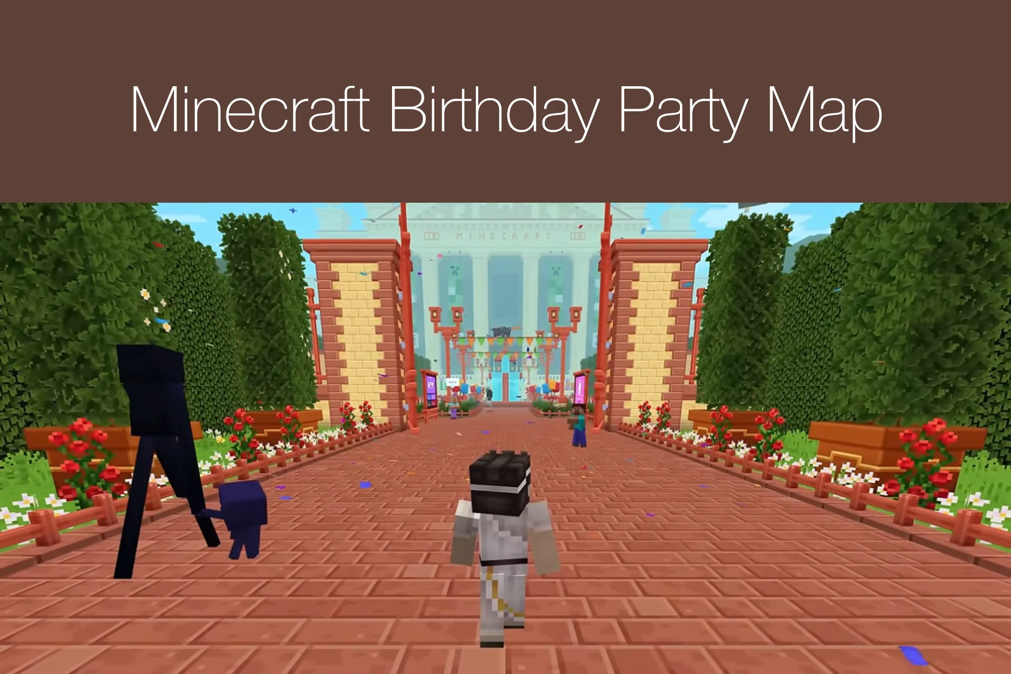 Minecraft Birthday Party Map