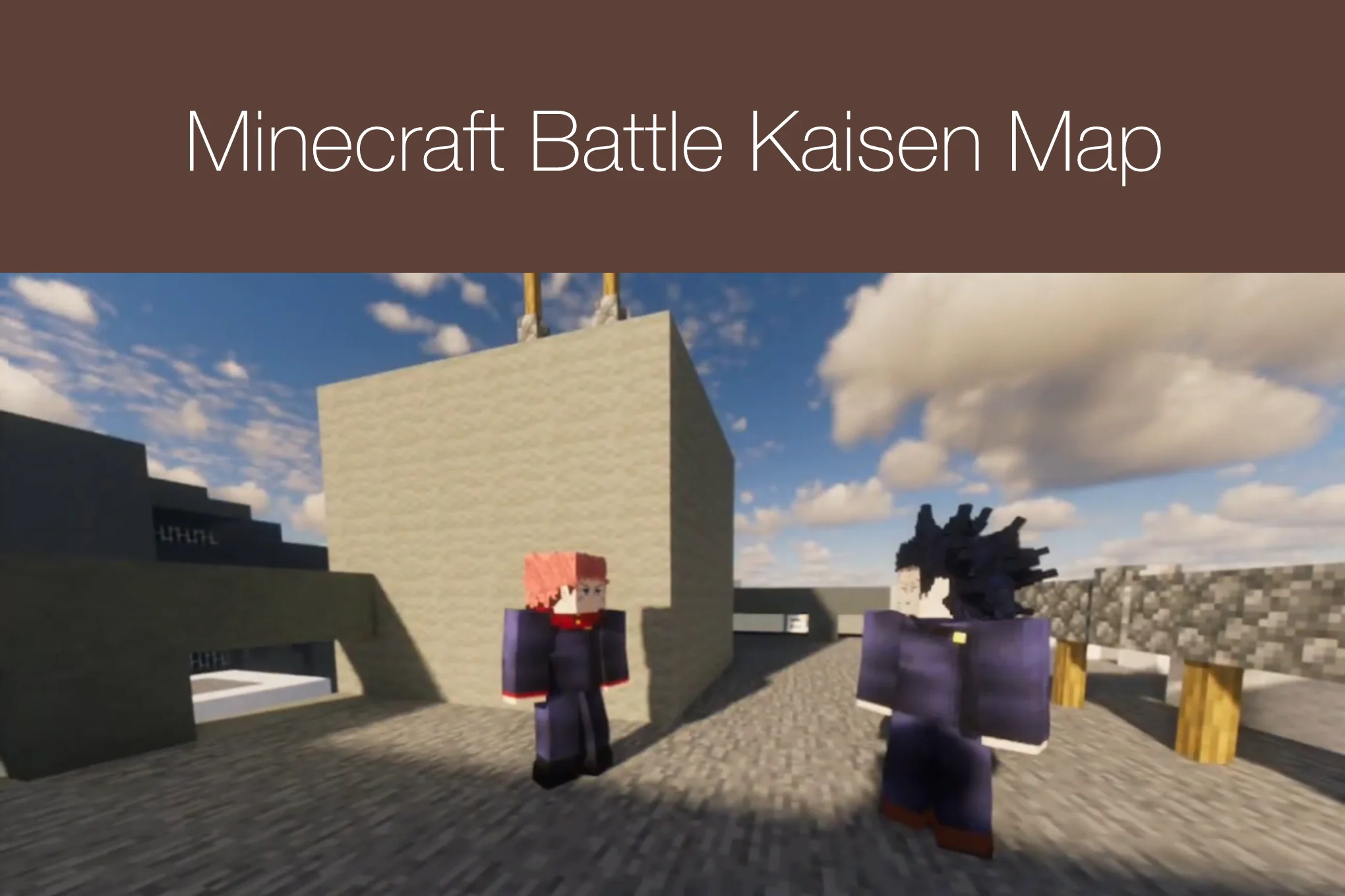 Minecraft Battle Kaisen Map