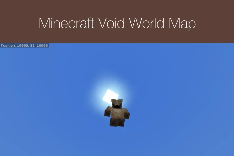 Minecraft Void World Map