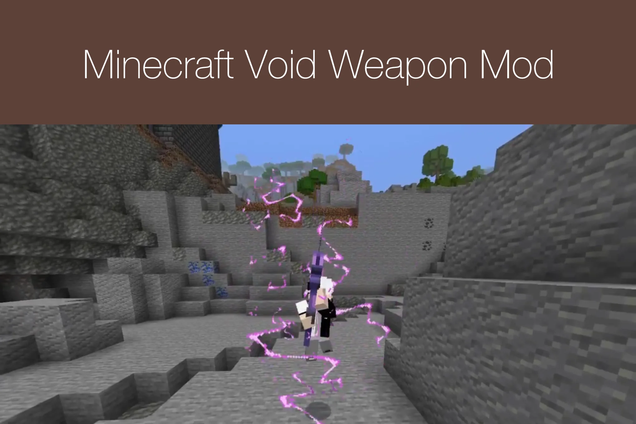 Minecraft Void Weapon Mod