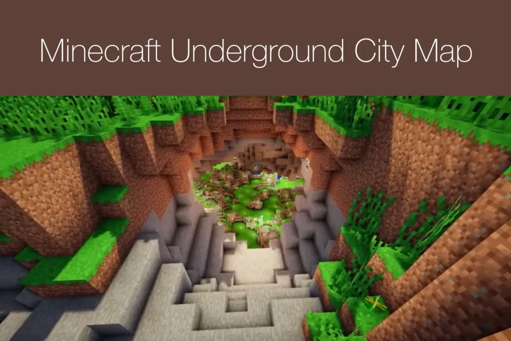 Minecraft Underground City Map