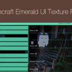 Minecraft Emerald UI Texture Pack
