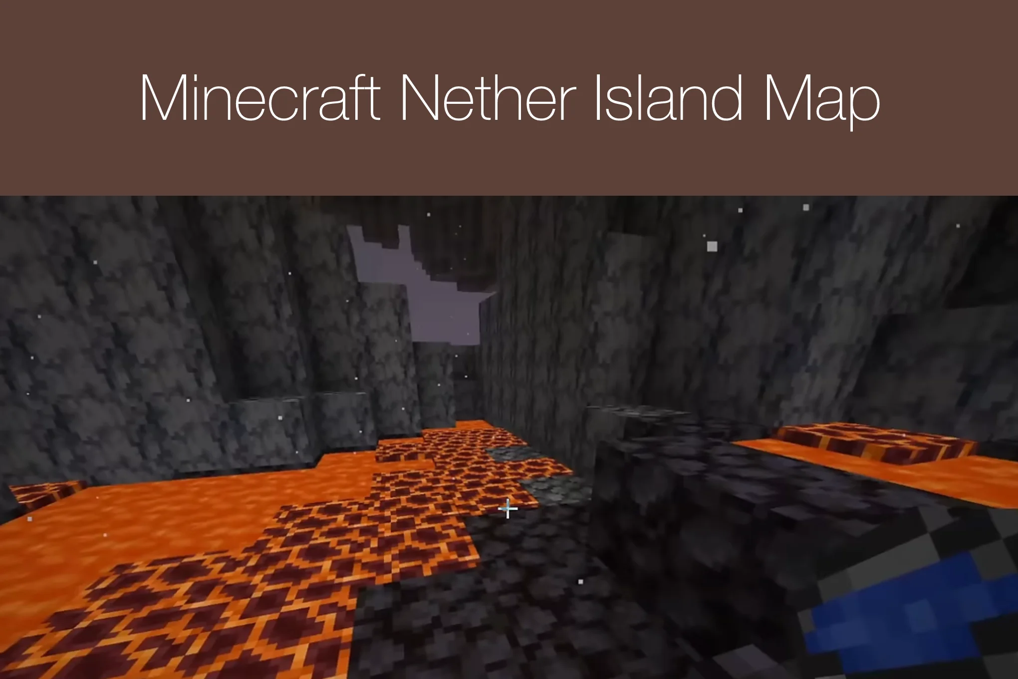 Minecraft Nether Island Map