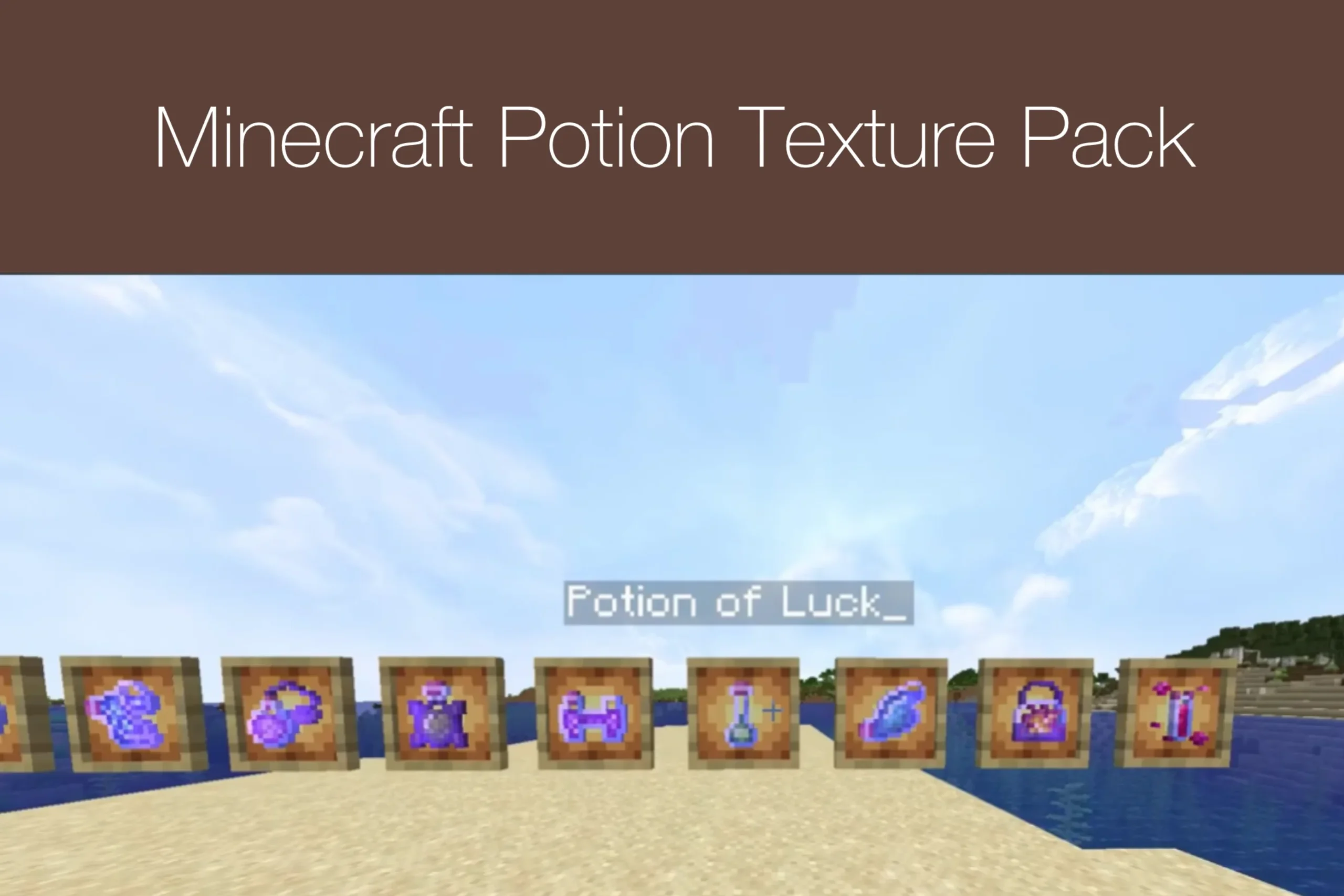 Minecraft Potion Texture Pack