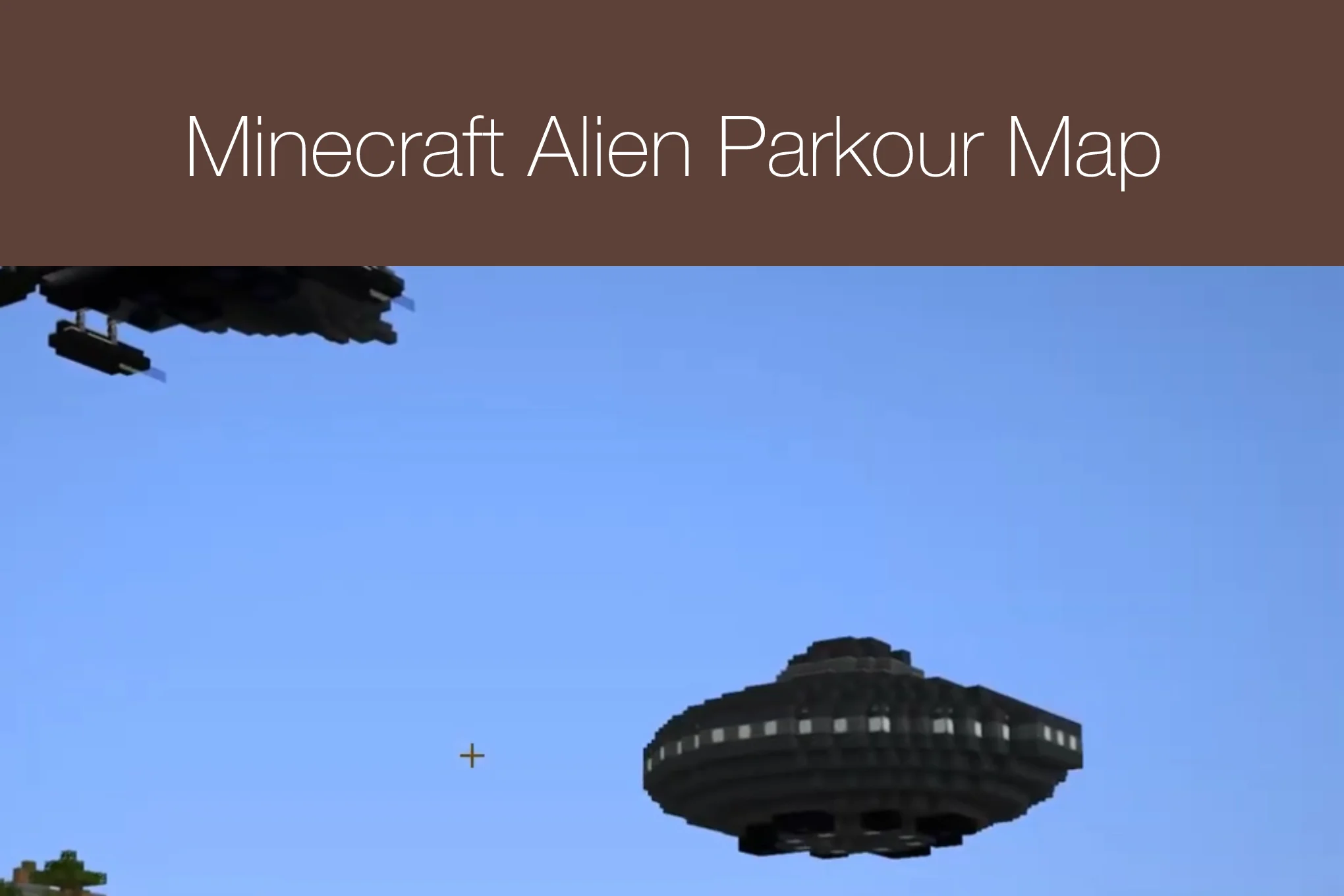 Minecraft Alien Parkour Map