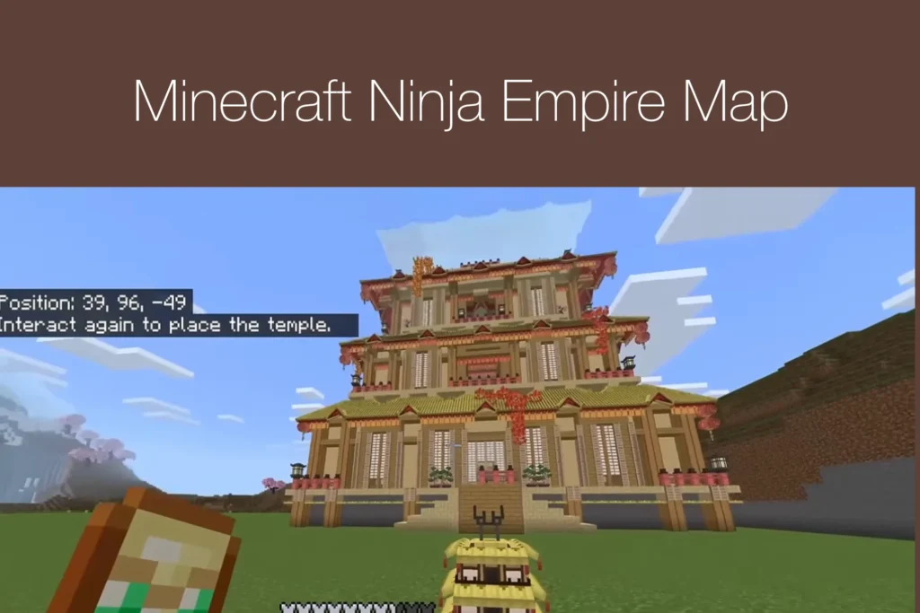 Minecraft Ninja Empire Map