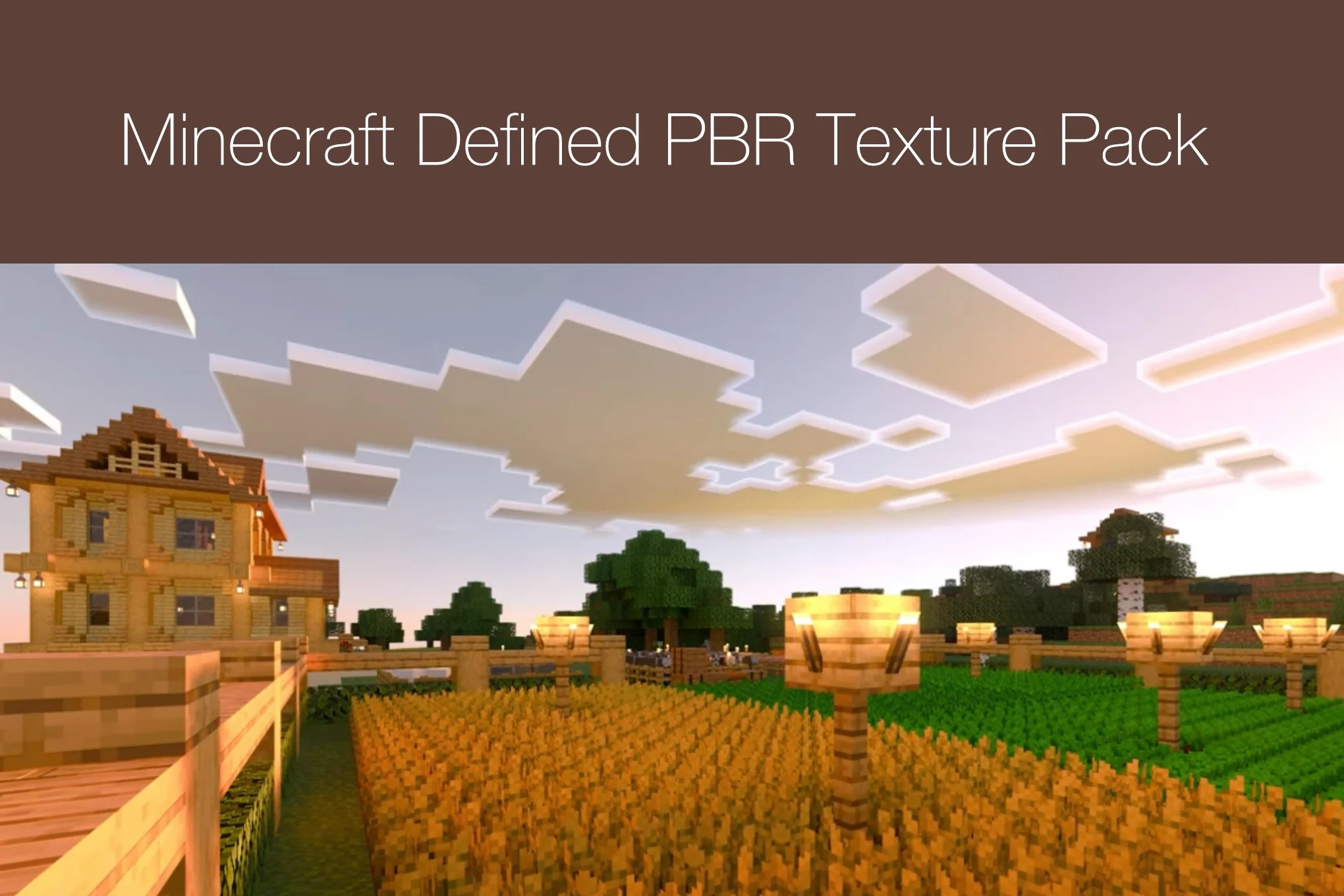 Minecraft Defined PBR Texture Pack