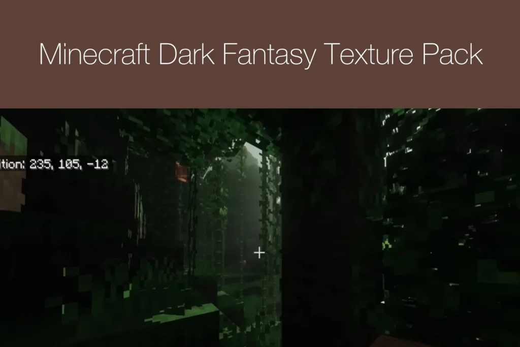 Minecraft Dark Fantasy Texture Pack