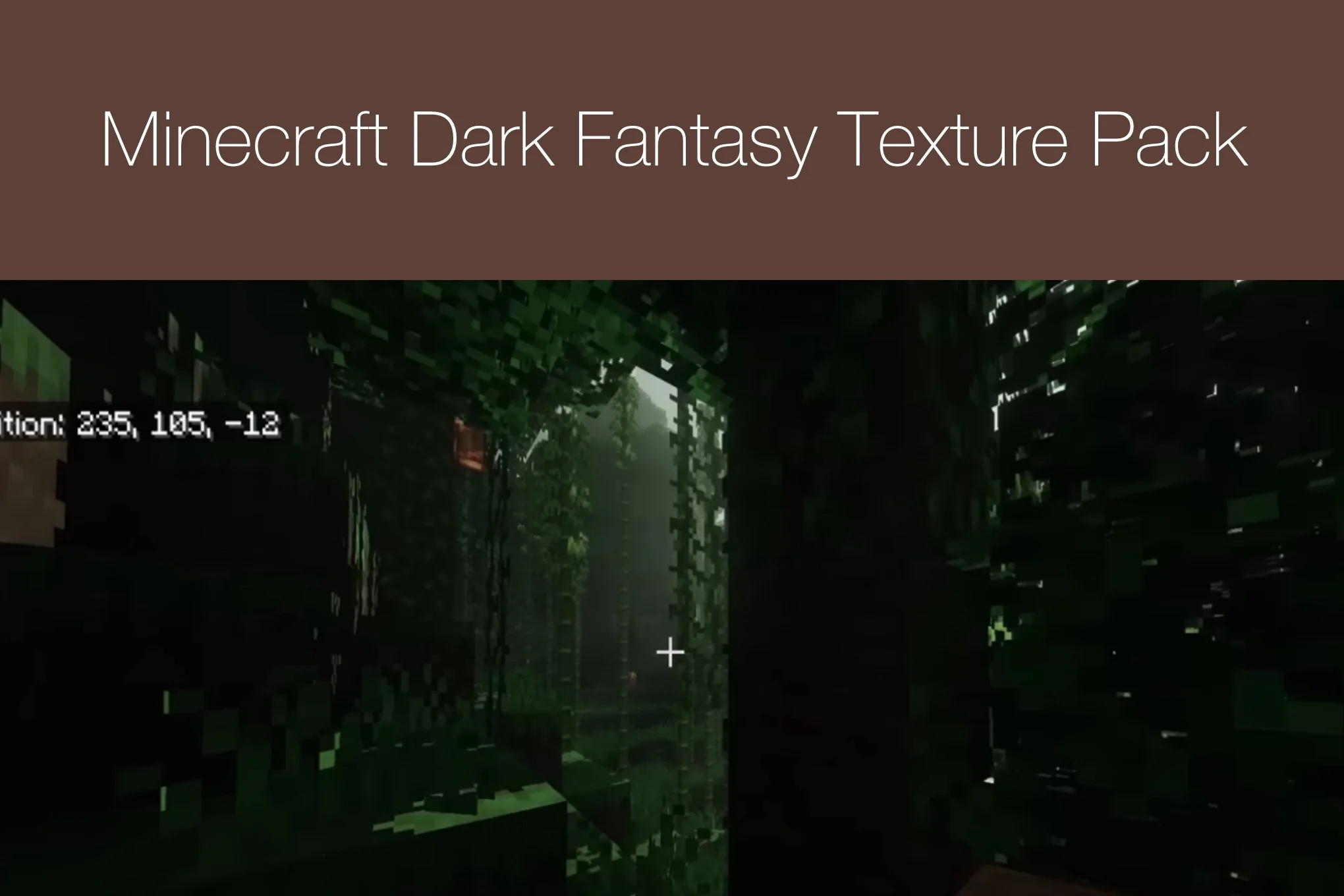 Minecraft Dark Fantasy Texture Pack