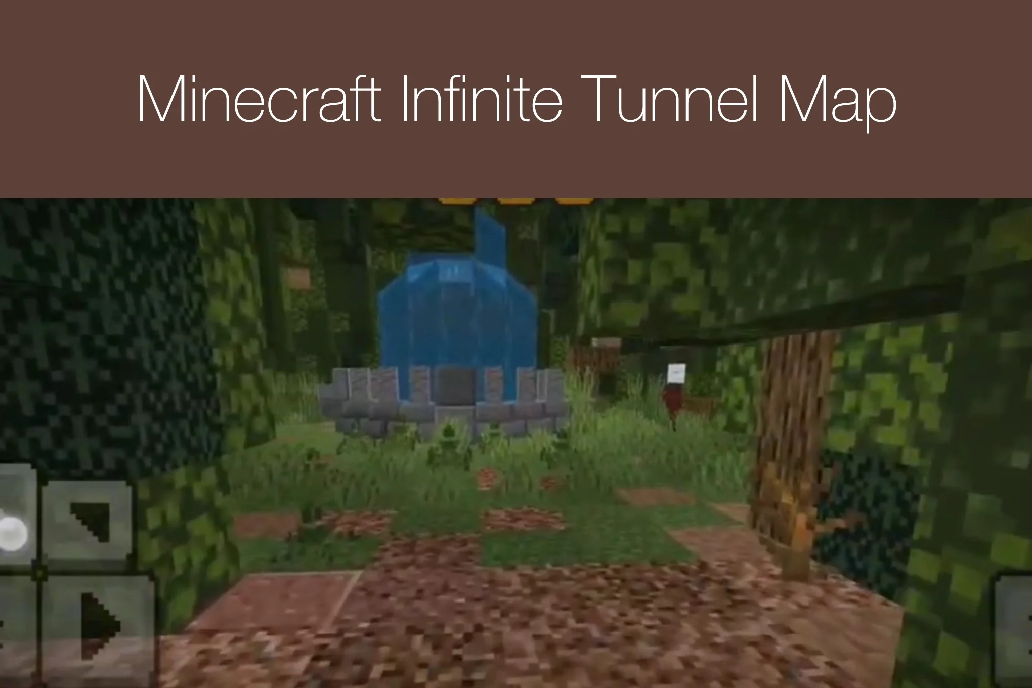 Minecraft Infinite Tunnel Map
