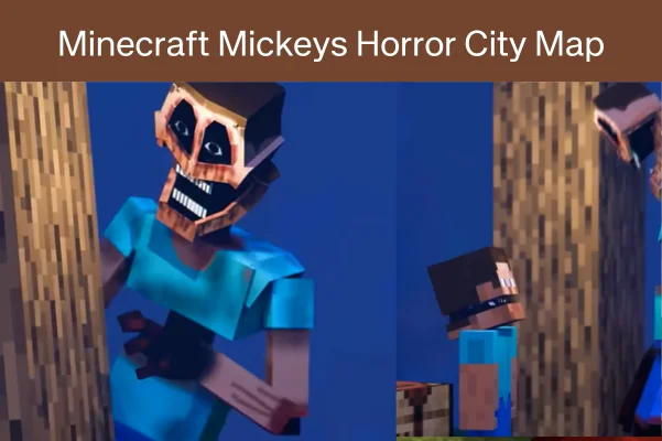 Minecraft Mickeys Horror City Map