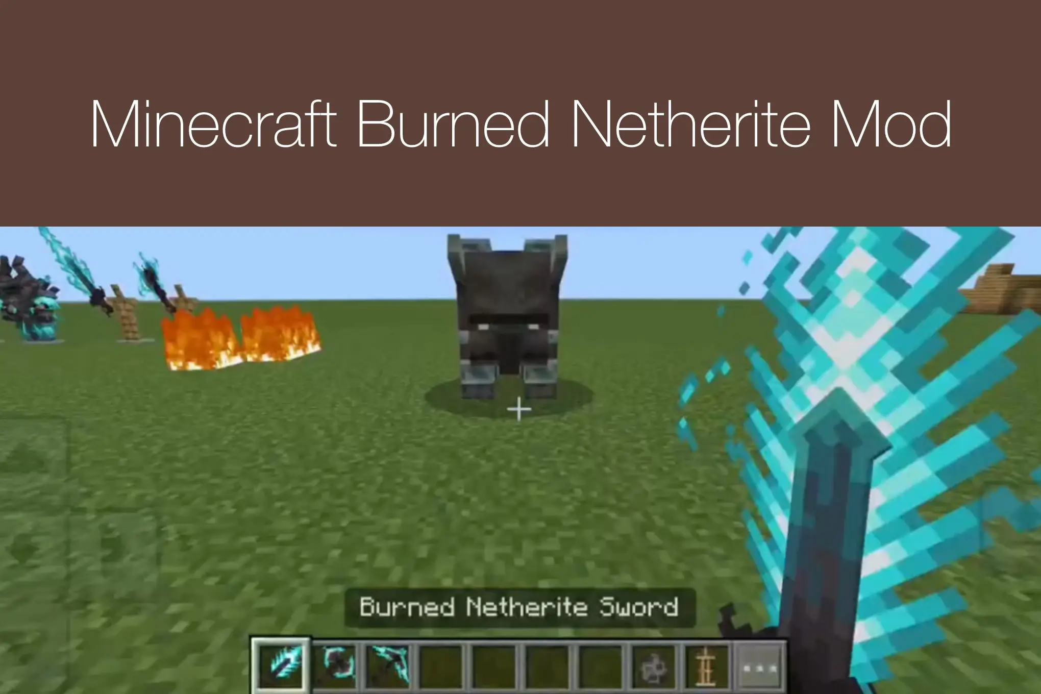 Minecraft Burned Netherite Mod