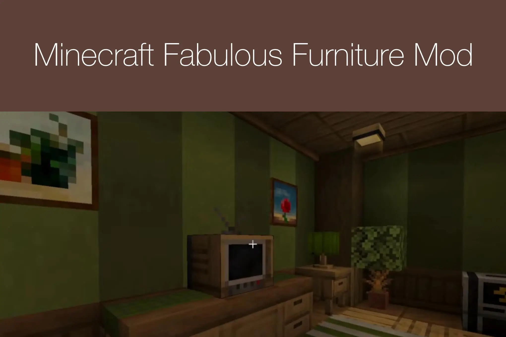 Minecraft Fabulous Furniture Mod