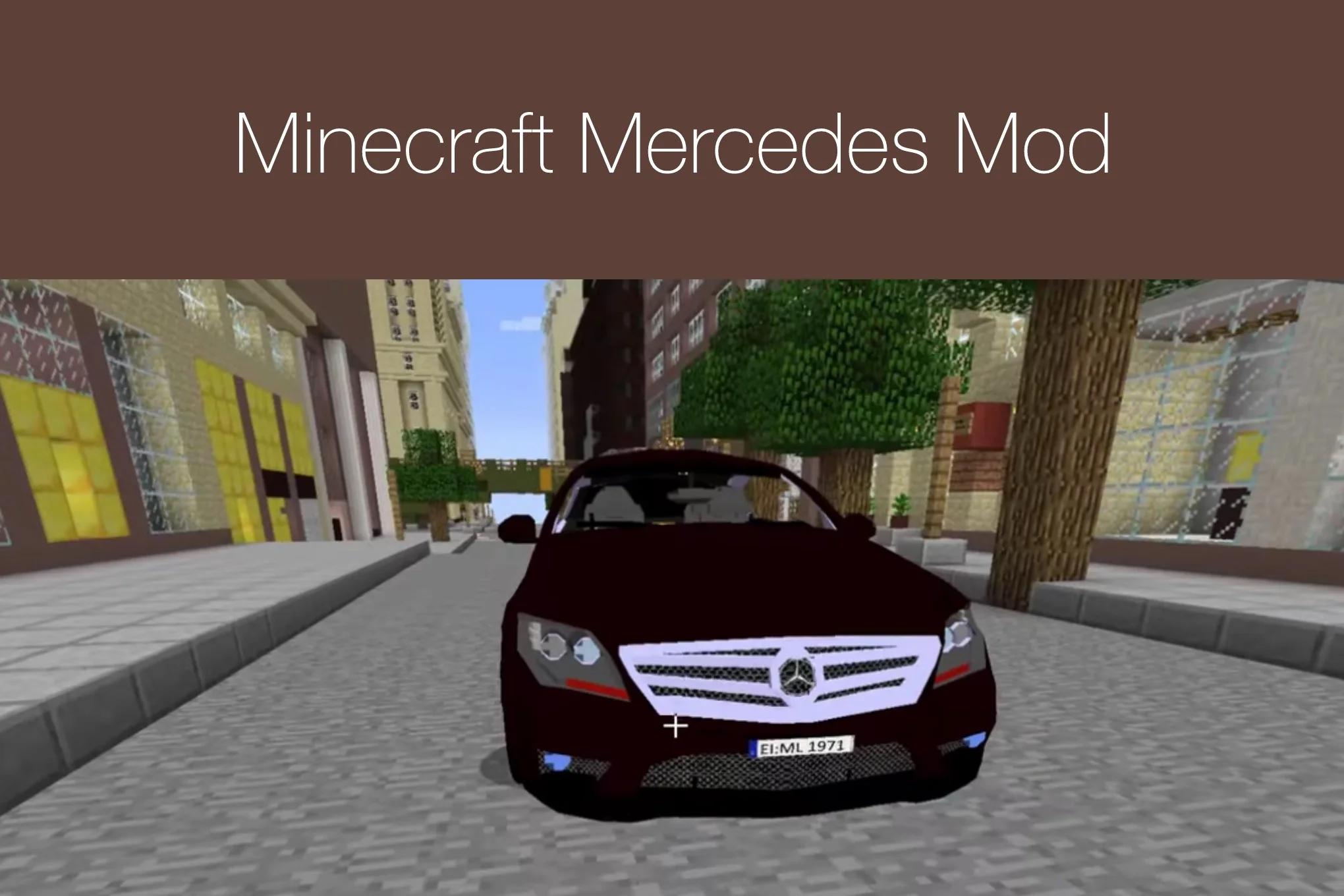 Minecraft Mercedes Mod