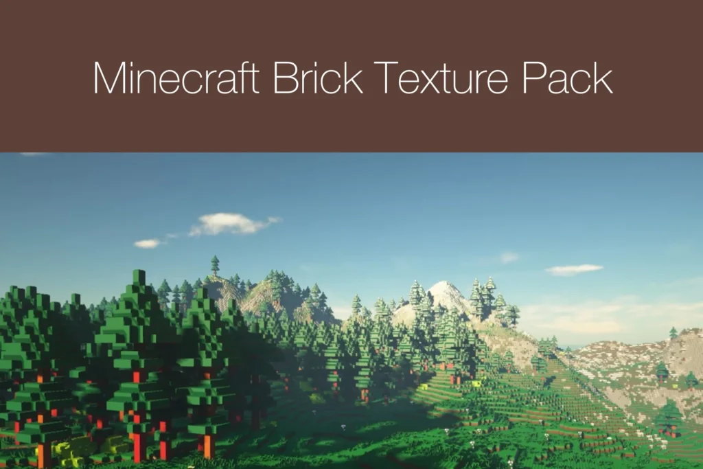 Minecraft Brick Texture Pack