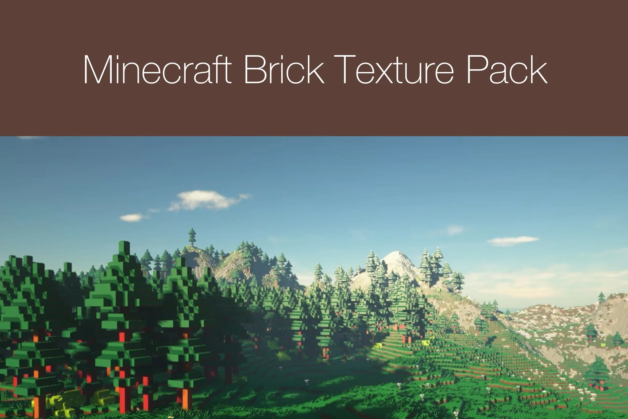 Minecraft Brick Texture Pack