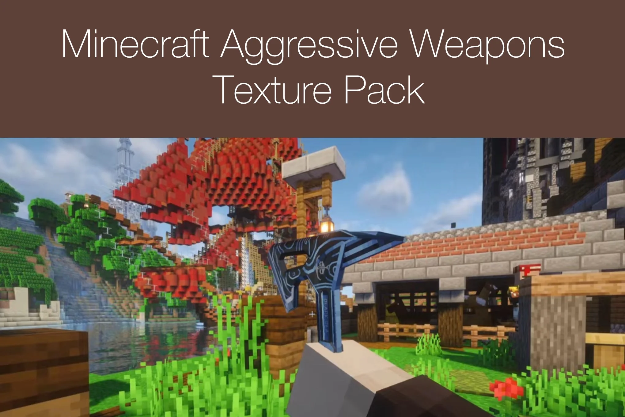 Minecraft Aggressive Weapons Texture Pack