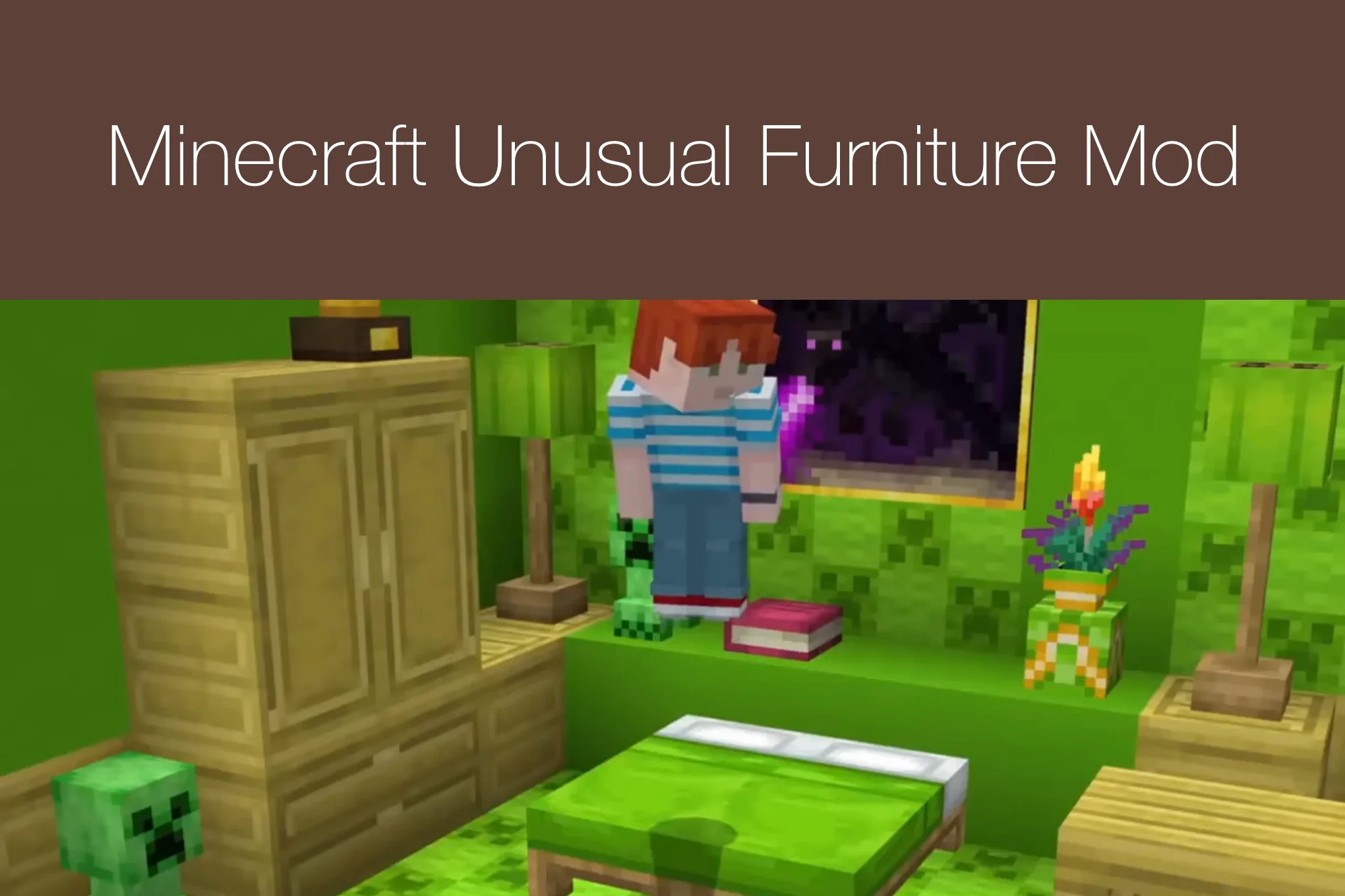 Minecraft Unusual Furniture Mod