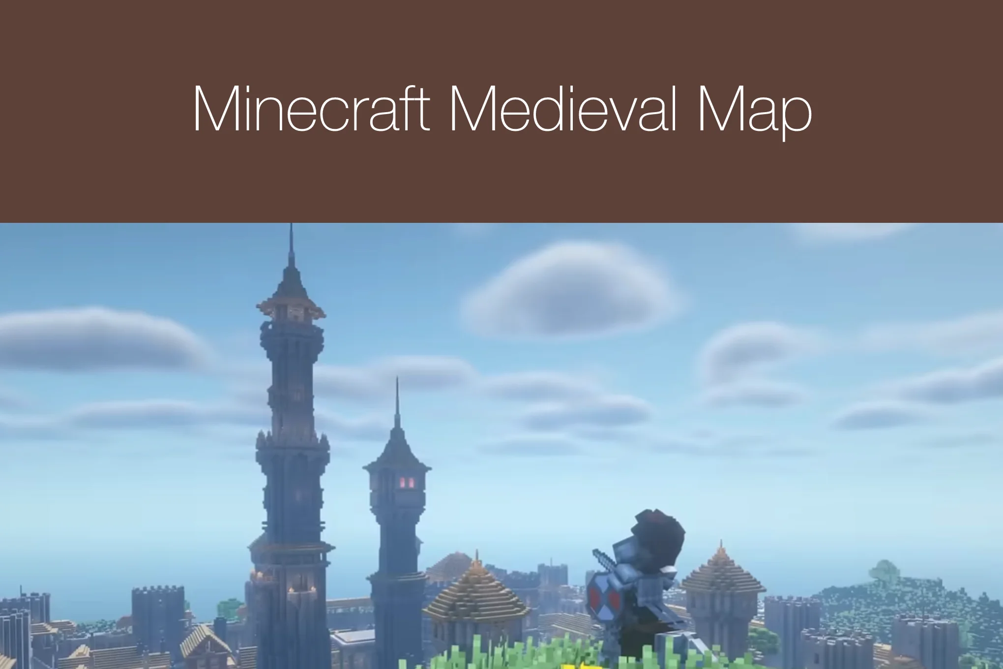 Minecraft Medieval Map