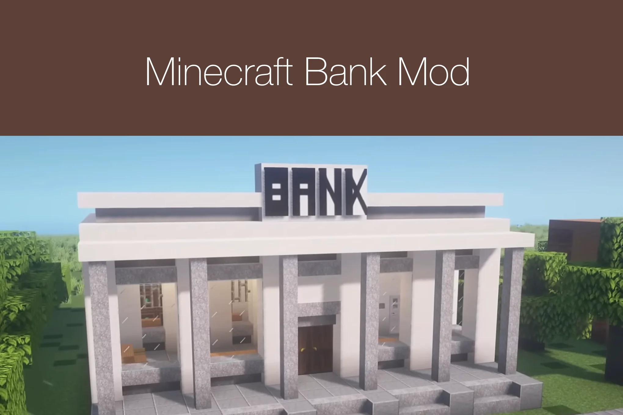 Minecraft Bank Mod