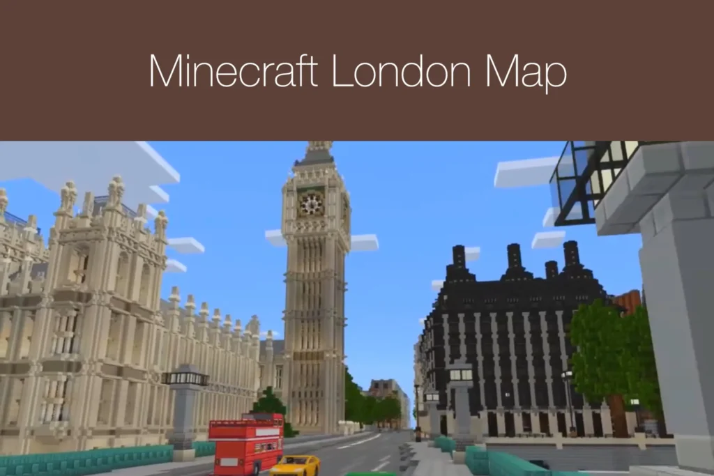 Minecraft London Map