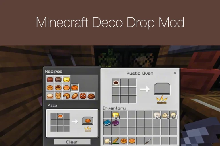 Minecraft Deco Drop Mod
