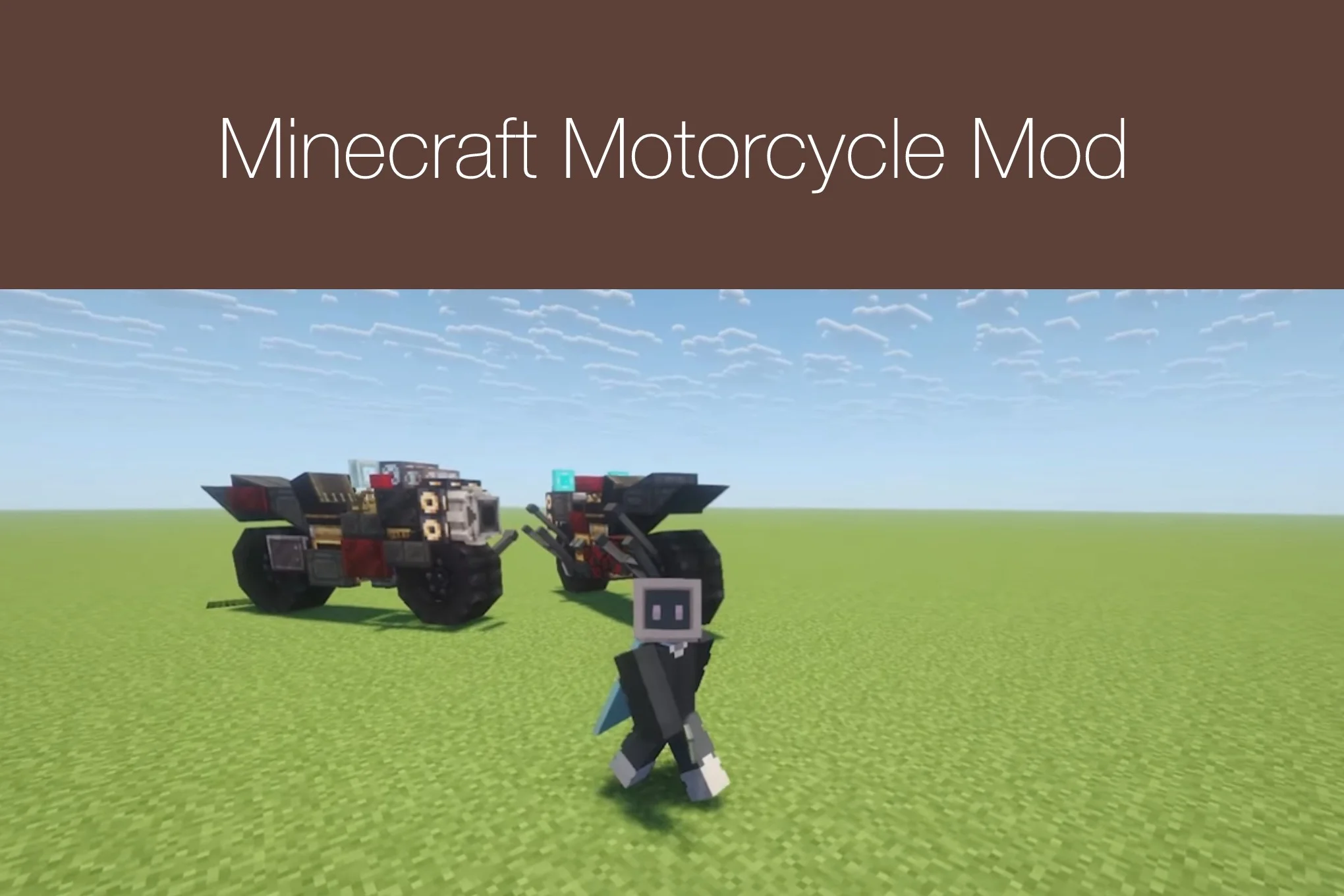 Minecraft Motorcycle Mod