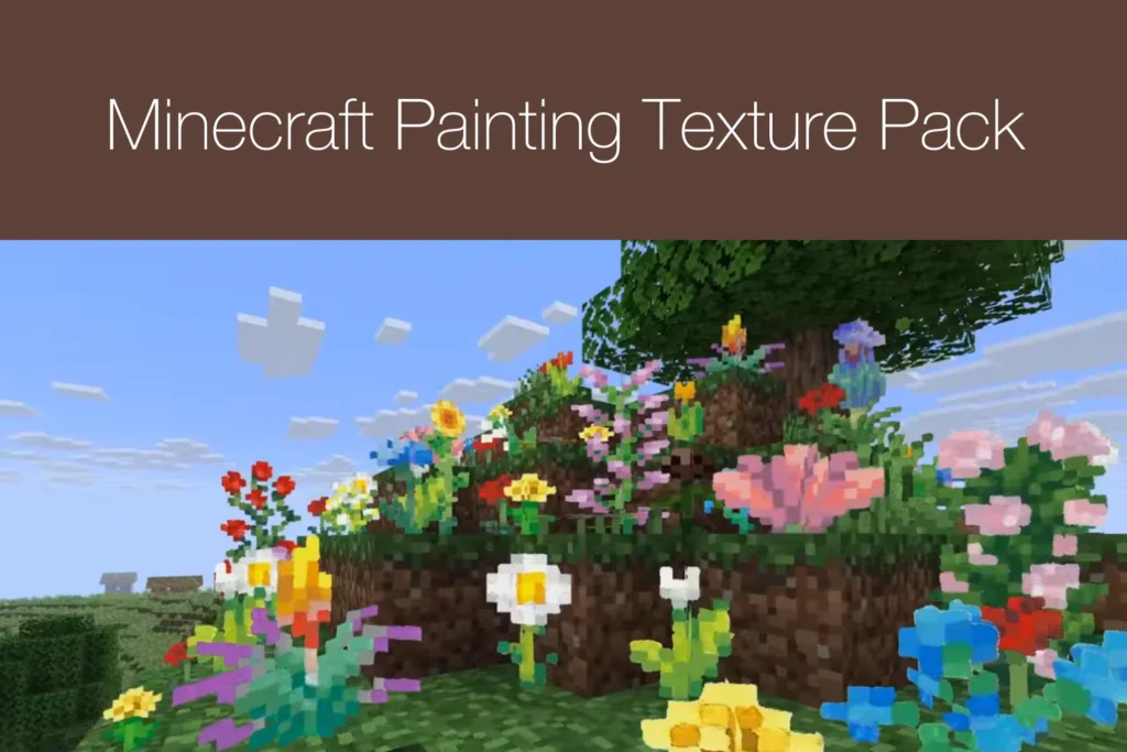 Minecraft Painting Texture Pack