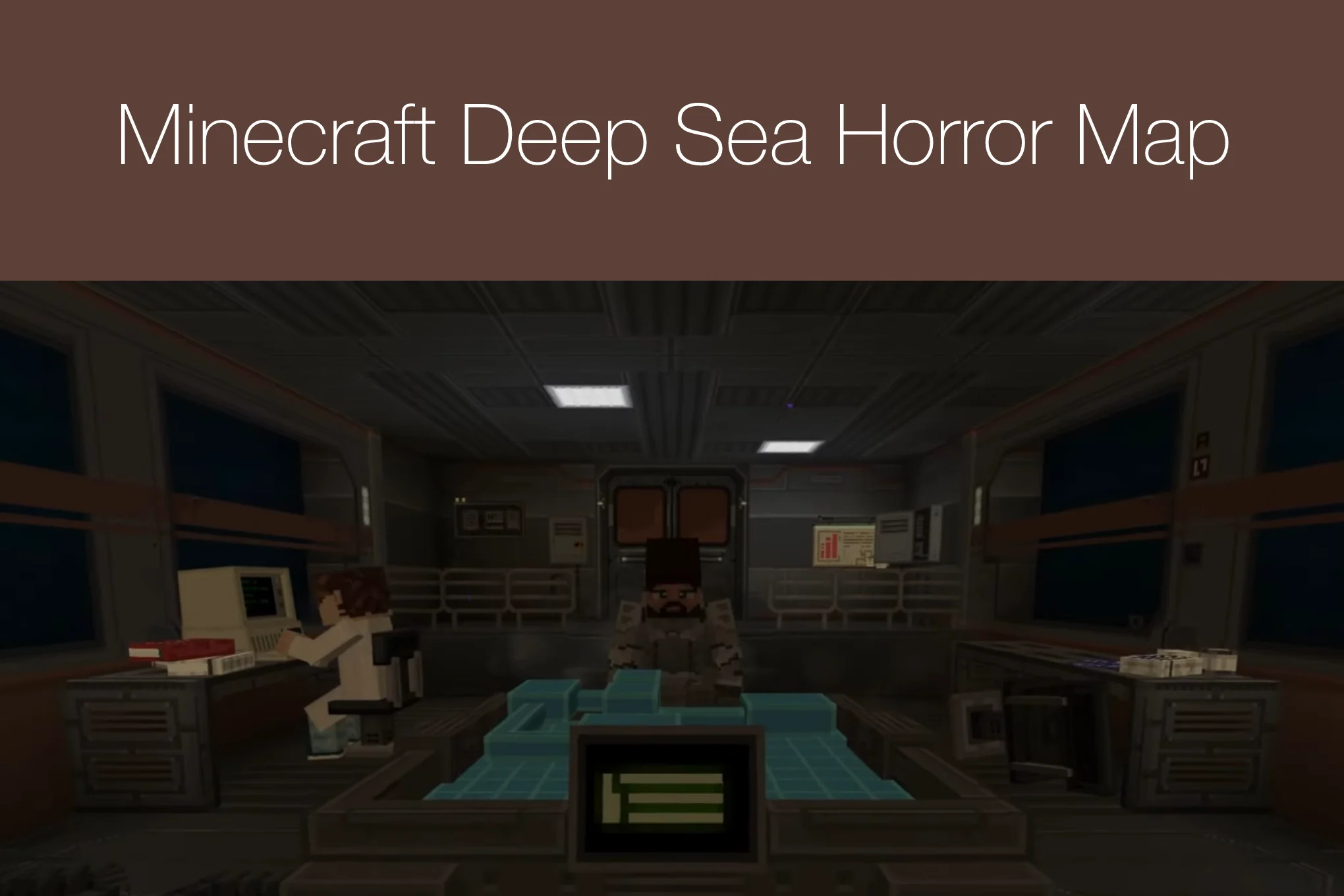 Minecraft Deep Sea Horror Map