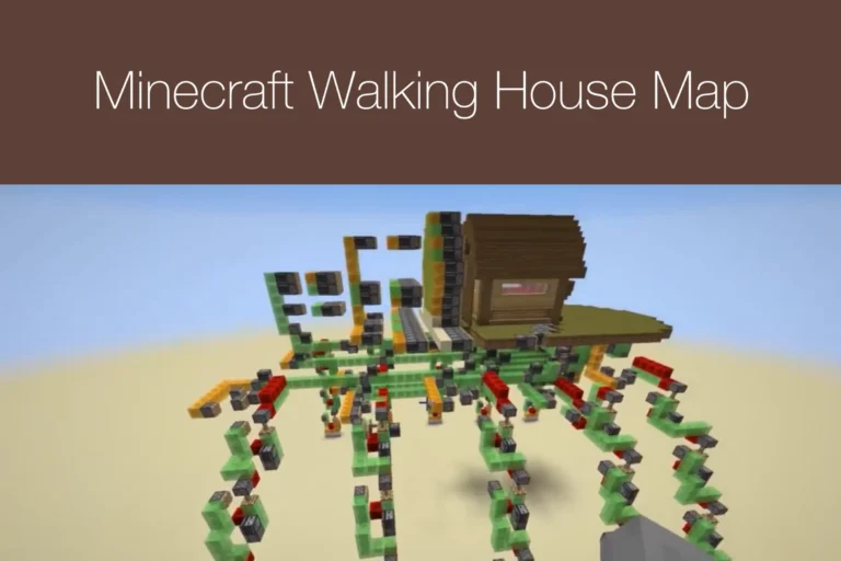 Minecraft Walking House Map