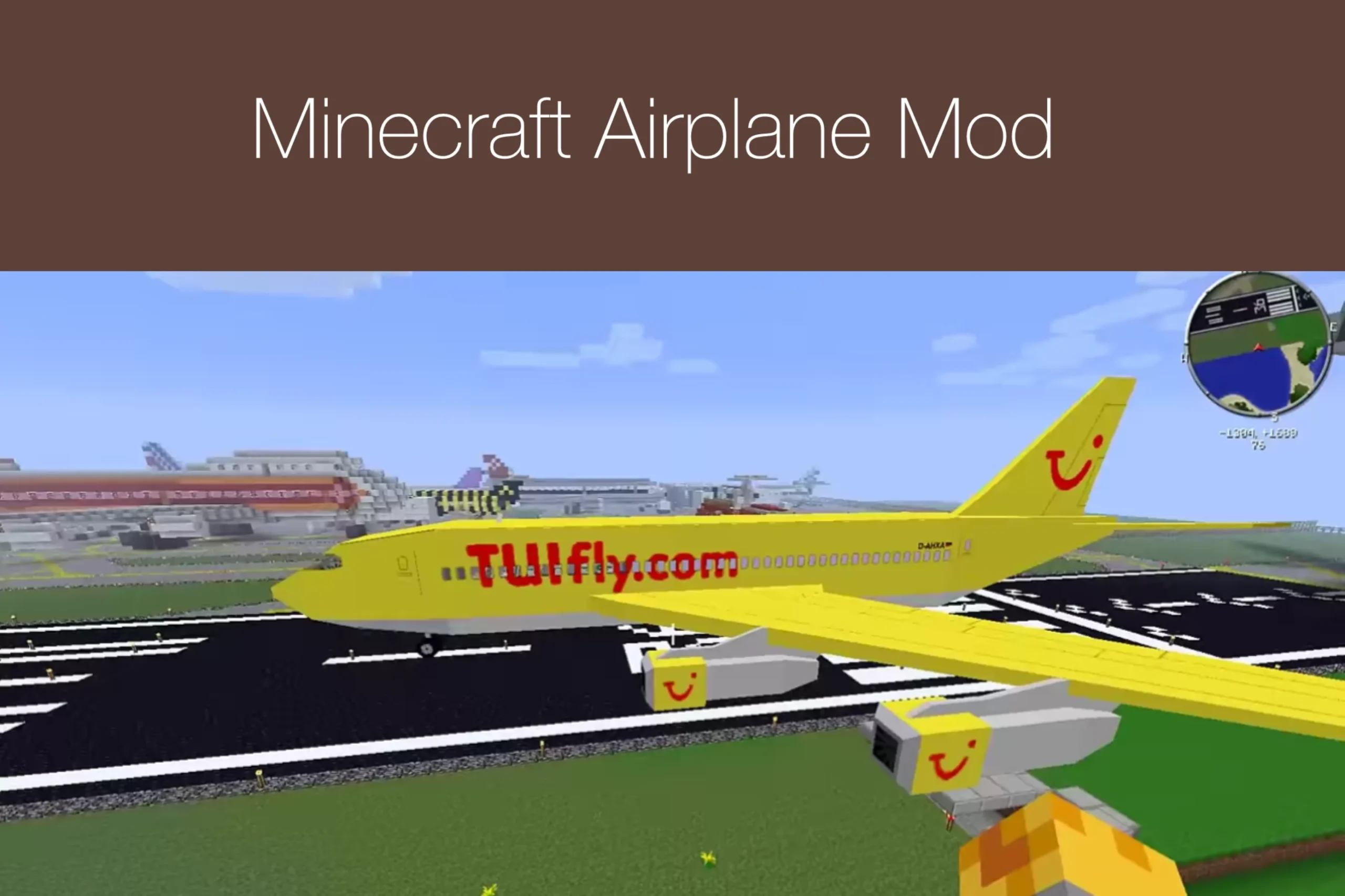 Minecraft Airplane Mod
